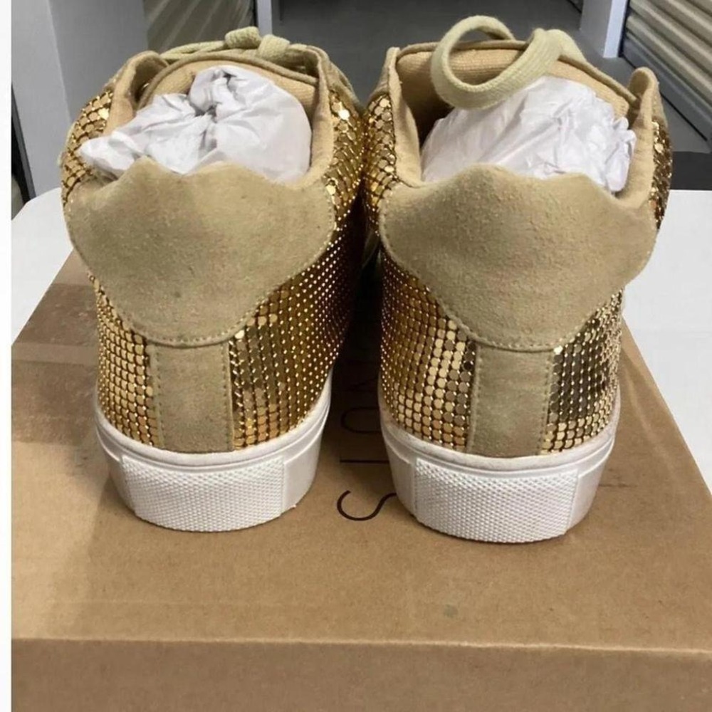 NWT Coconuts by Matisse | Downtown‎ Sneaker | Gold Size 6 - Picture 7 of 10